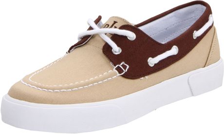 Lauren By Ralph Lauren Lauren Ralph Lauren Womens Breeana Fashion Sneaker in Brown (khaki/dark brown) - Lyst