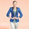 Smythe Preorder Colorblock Blazer in Blue (cobalt) - Lyst