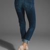 Citizens Of Humanity Mandy High Waist Retro Slim Roll Up in Blue (gypsy) - Lyst