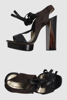 Donna Karan New York Platform Sandals - Lyst