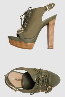 Emilio Pucci Platform Sandals - Lyst