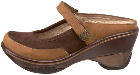 Jambu Womens Santiago Mule Pump in Brown (brown/tan