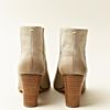 Maison Martin Margiela 22 Womens Leather Patchwork Ankle Boots in Beige (grey) - Lyst