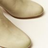 Maison Martin Margiela 22 Womens Leather Patchwork Ankle Boots in Beige (grey) - Lyst