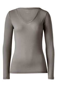 Majestic Taupe V-neck T-shirt - Lyst