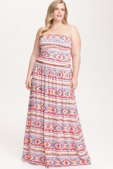Rachel Pally Talmadge Strapless Maxi Dress - Lyst