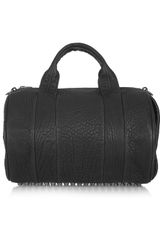 Alexander Wang Rocco Studded Textured-leather Bag