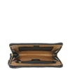 Anya Hindmarch Tricolour Straw Clutch Bag in Beige (black) - Lyst