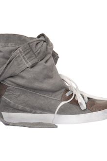 Cinzia Araia Canvas and Leather Rabbit Sneakers - Lyst