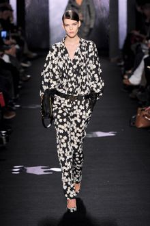 Diane Von Furstenberg Fall 2012 Jigsaw Print Pants  - Lyst