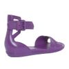 Givenchy Rubber Sandal Flats in Purple - Lyst