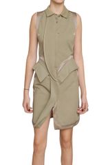 Givenchy Sleeveless Dress with Satin Inserts