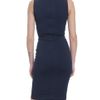 Givenchy Sleeveless Viscose Dress with Deep Neckline in Blue - Lyst