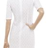 Helene Berman Lace Mini Dress in White - Lyst