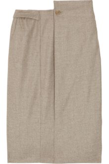 Jil Sander Wool and Cashmere-blend Skirt - Lyst