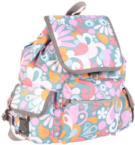 Lesportsac Voyager Backpack Backpack in Pink (swoop) - Lyst