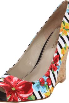 Nine West Womens Ampedup Wedge Pump - Lyst