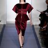Peter Som Fall 2012 Peplum Detail Evening Dress in Red - Lyst
