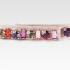 Prada Stone Accented Satin Belt/pink in Pink - Lyst