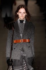 Rag & Bone Fall 2012 Gray Printed Shawl 