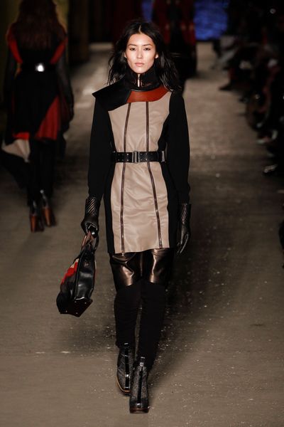 Rag & Bone Fall 2012 Multicolour Stripy Leather Shoulder Bag  in Multicolor - Lyst