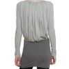 Rick Owens Lilies Short Baloon Jersey Cardigan Sweater in Gray - Lyst