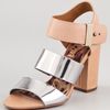 Sam Edelman Yelena High Heel Sandals in Pink (gunmetal) - Lyst