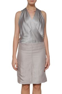 Todd Lynn Silk And Linnen Forella Dress - Lyst