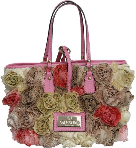 Valentino 3 Coloured Small Rosier Bag in Floral - Lyst
