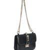 Valentino Rockstud Lock Bag in Black - Lyst