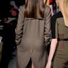 Victoria Beckham Fall 2012 Long Military Styled Coat in Olive Green  in Green - Lyst