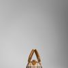 Burberry Small Haymarket Bowling Bag in Brown (tan) - Lyst
