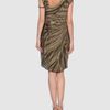 Gucci Short Dress in Brown (green) - Lyst