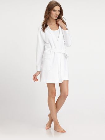 Hanro Dream Short Robe - Lyst