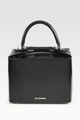 Jil Sander Pleated Cube Bag