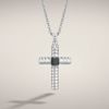 John Hardy Small Cross Pendant On Chain Necklace in Silver for Men (nbs19224he.jpg) - Lyst