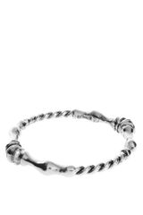 Low Luv X Erin Wasson Rope Twist And Horse Hoof Bangle