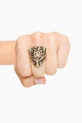 Nasty Gal Leopard Ring