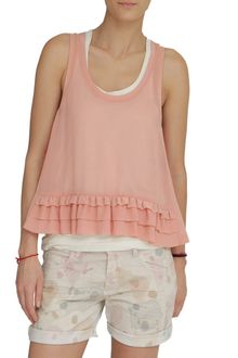 See By Chloé Silk Top with Rouche - Lyst