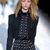 Theyskens' Theory Fall 2012 Sheer Blouse in Abstract Print in Black - Lyst