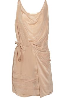 Vanessa Bruno Silk-charmeuse Dress - Lyst