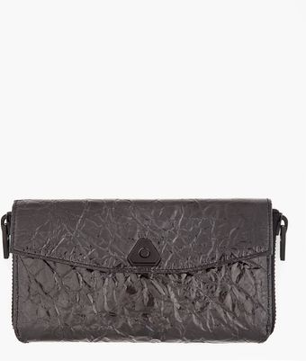  Black Trigone Compact Wallet 