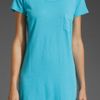 C&c California Tshirt Dress in Blue (brooke) - Lyst
