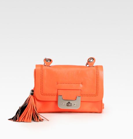 Diane Von Furstenberg Mini Harper Bag in Orange (neonyellow) - Lyst