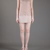 Dolce & Gabbana Lace Detail Dress in Pink - Lyst