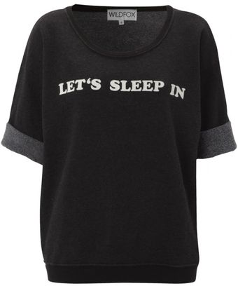  Lets Sleep In Jumper Clean Black 