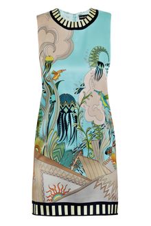 Holly Fulton Avalon-Print Dress - Lyst