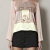 Holly Fulton Memphis Blouse in Gray (grey) - Lyst