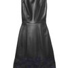 Jason Wu Leather Lace Sheath in Black (floral) - Lyst