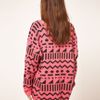Lazy Oaf Metric Neon Sweatshirt in Pink (pinkblack) - Lyst